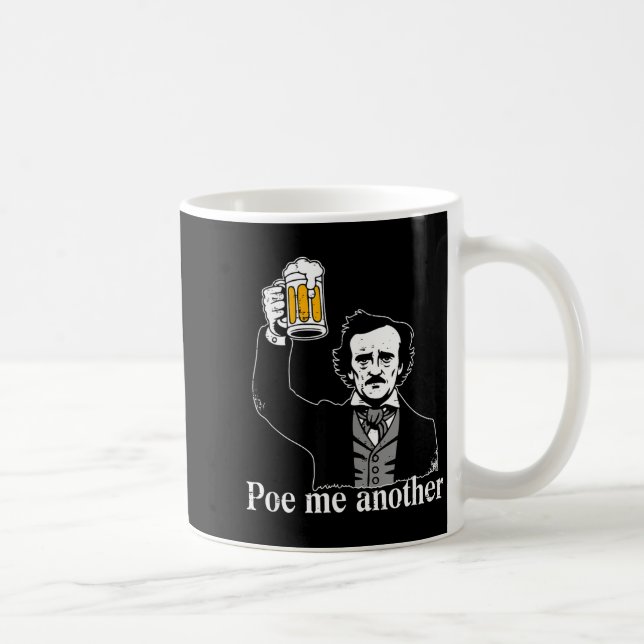 Edgar Allan E Me Another Raven Nevermore Gothic Gi Kaffemugg (Höger)