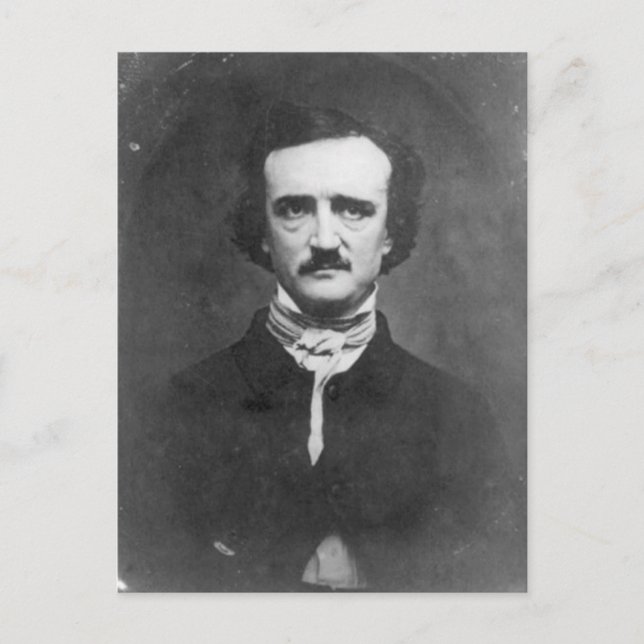 Edgar Allan Poe-1848 Vykort (Framsida)