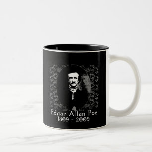 Edgar Allan Poe årsdag 1809-2009 T Två-Tonad Mugg