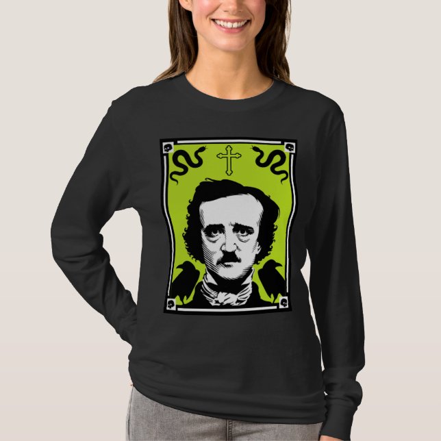 Edgar Allan Poe-årsdagen 19 januari T Shirt (Framsida)