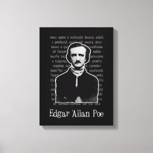 Edgar Allan Poe Canvastryck