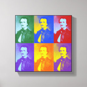 Edgar Allan Poe Canvastryck