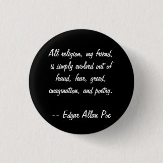 Edgar Allan Poe citationstecken Knapp