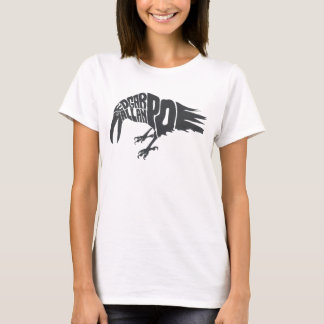 Edgar Allan Poe - det korpsvart T Shirt