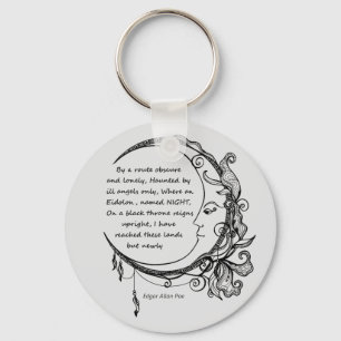 Edgar Allan Poe Dreamland Dream Dikt Nyckelring