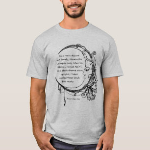  Edgar Allan Poe Dreamland Dream Dikt   T Shirt