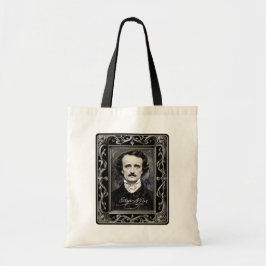 Edgar Allan Poe Gothic Halloween & Samhain Budget Tygkasse