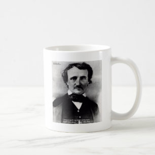Edgar Allan Poe "Gråt Ensam" Kärlekspresenter Kaffemugg