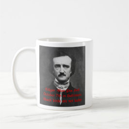 Edgar Allan Poe Haikumugg Kaffemugg