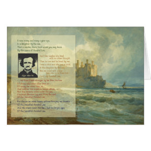 Edgar Allan Poe Hälsningskort