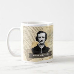 Edgar Allan Poe historisk mugg