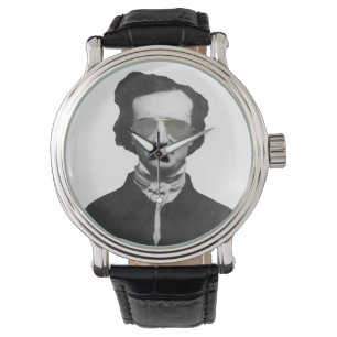 Edgar Allan Poe i Sunglasses Armbandsur