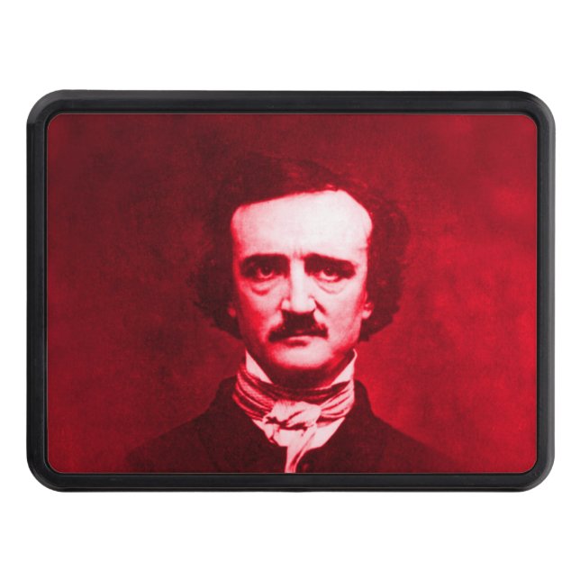 Edgar Allan Poe in Red Skydd För Dragkrok (Framsidan)
