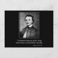 Edgar Allan Poe jag blev en galen författare till 