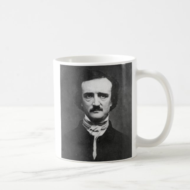 Edgar Allan Poe Kaffe Mugg (Höger)