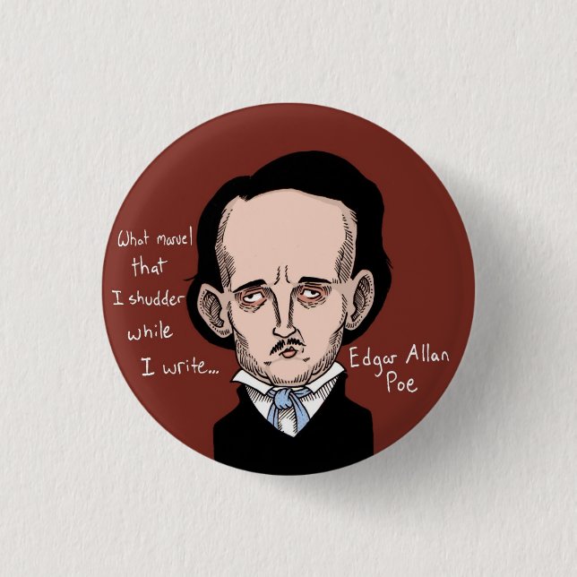 Edgar Allan Poe knäppas Knapp (Framsida)