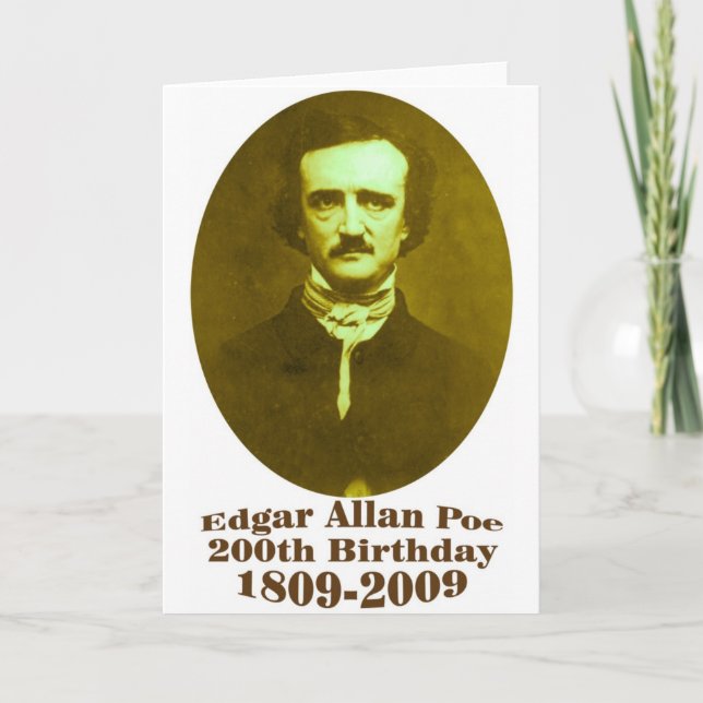 Edgar Allan Poe Kort (Framsida)