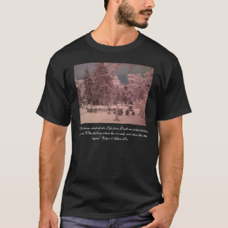 Edgar Allan Poe kyrkogård Tee Shirt