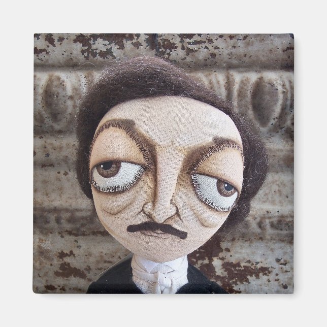 Edgar Allan Poe Magnet (Framsidan)