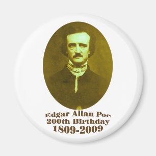 Edgar Allan Poe magnet