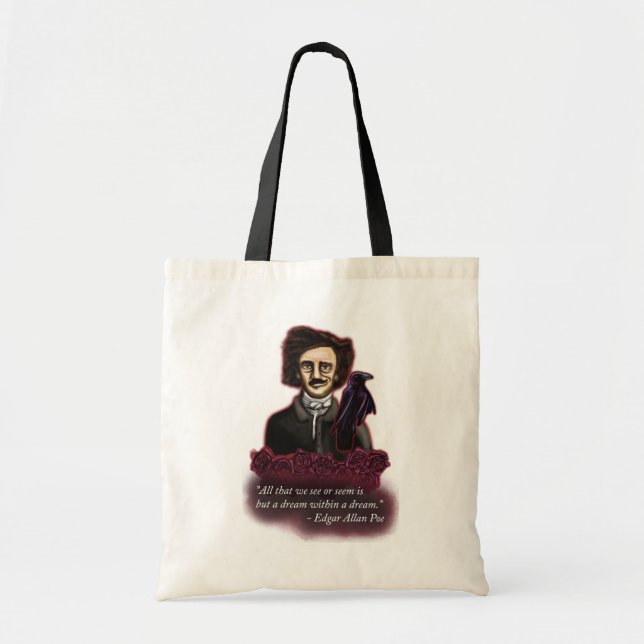 Edgar Allan Poe, Mörk Academia Tygkasse (Framsidan)