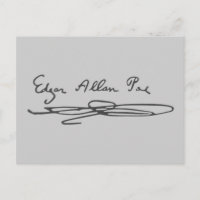 Edgar Allan Poe Namnteckning