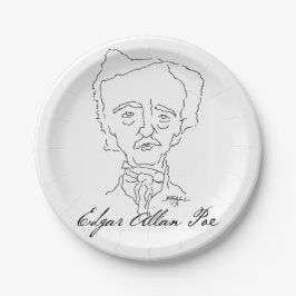 Edgar Allan Poe papperstallrikar
