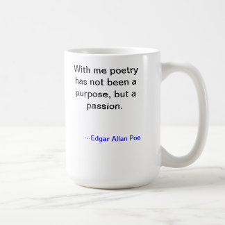 Edgar Allan Poe poesimugg Kaffemugg