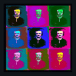 Edgar Allan Poe Pop Art Poster och skriver ut<br><div class="desc">Edgar Allan Poe var en amerikansk författare. Han är bäst känd för sina historier i kort,  särskilt hans berättelser om mysterier och makabren.</div>