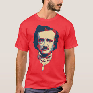 Edgar Allan Poe Pop Art T Shirt