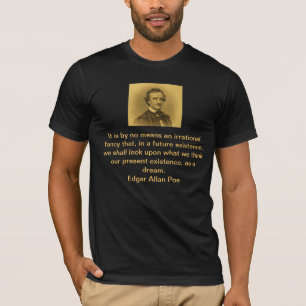 Edgar Allan Poe Porträtt T Shirt