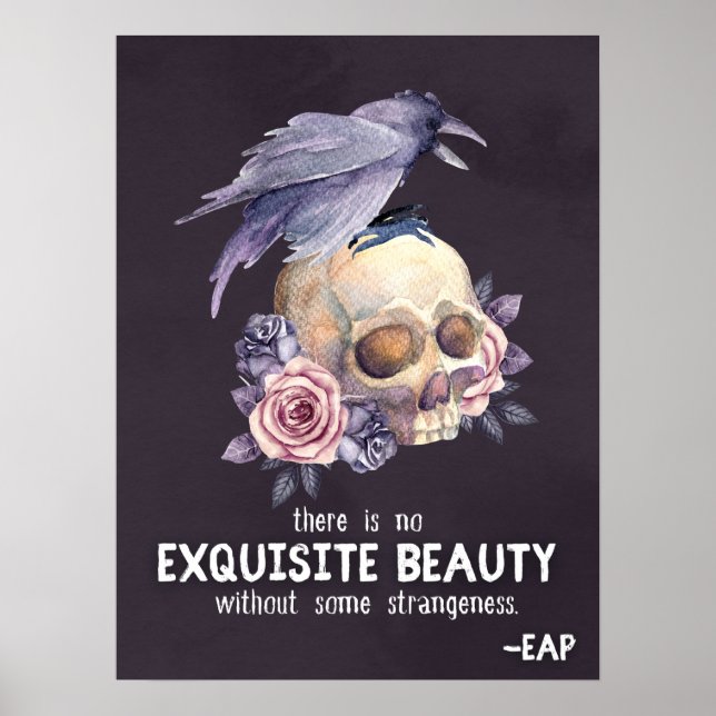 Edgar Allan Poe Poster (Framsidan)