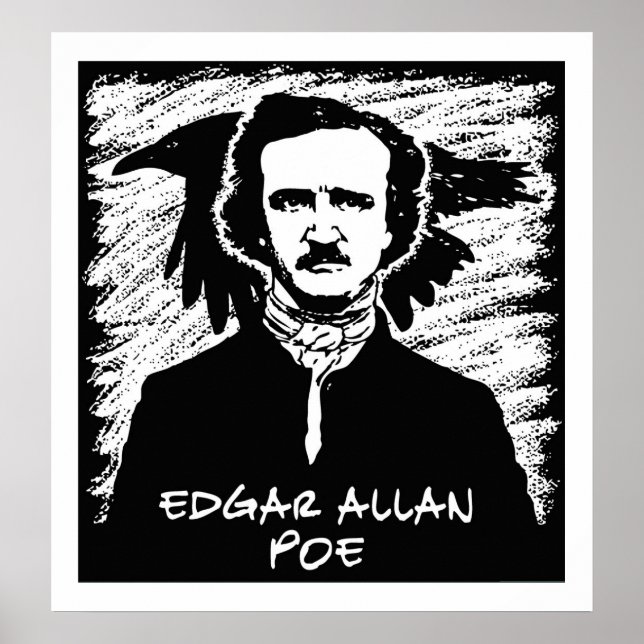 Edgar Allan Poe Poster (Framsidan)