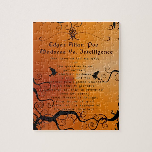 Edgar Allan Poe Pussel (Vertikal)