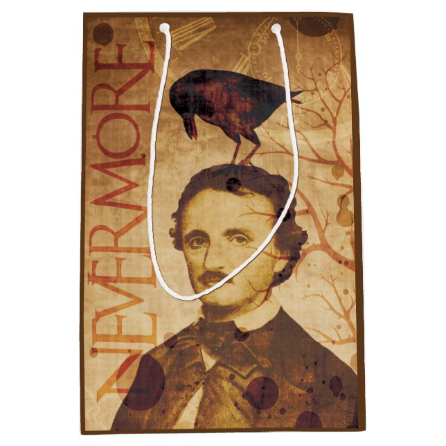 Edgar Allan Poe Quoth det korpsvart Nevermore (Framsidan)