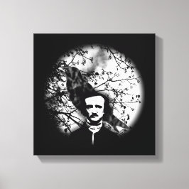 Edgar Allan Poe "Raven" Canvastryck