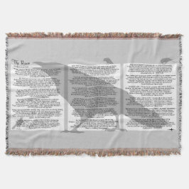 Edgar Allan Poe Raven Filt