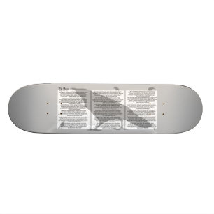 Edgar Allan Poe Raven Mini Skateboard Bräda 18,5 Cm