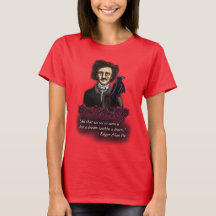 Edgar Allan Poe Shirt, Mörk Academia Shirt