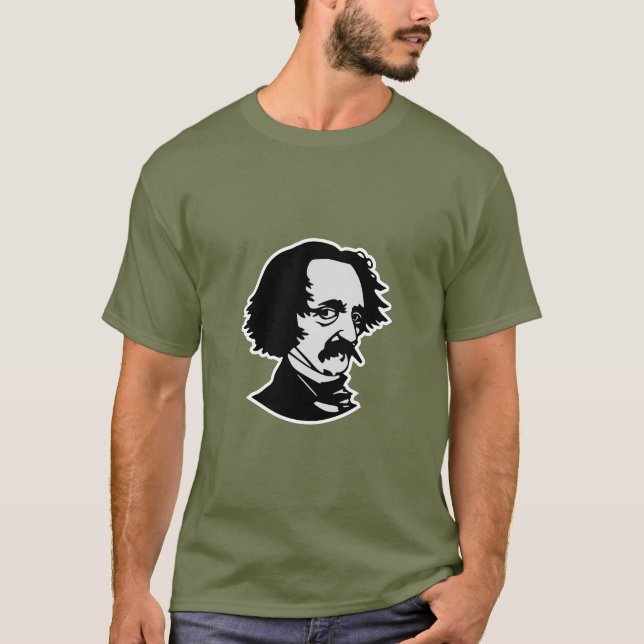Edgar Allan Poe T Shirt (Framsida)