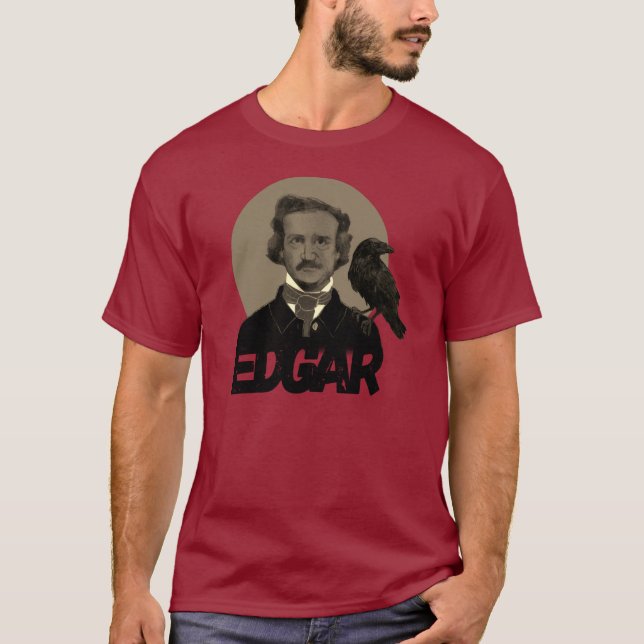 Edgar Allan Poe T Shirt (Framsida)