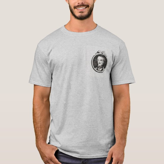 Edgar Allan Poe T Shirt (Framsida)