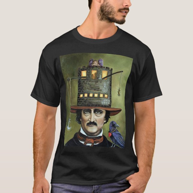 Edgar Allan Poe T-shirt (Framsida)