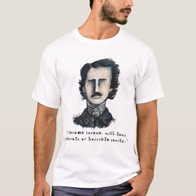 Edgar Allan Poe Tee (Framsida)