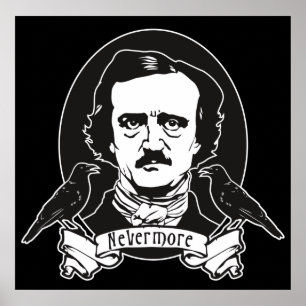 Edgar Allan Poe tryck