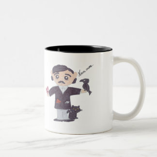 Edgar Allan Poe Två-Tonad Mugg