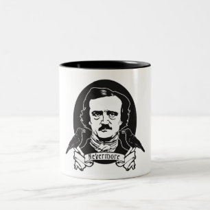 Edgar Allan Poe Två-Tonad Mugg