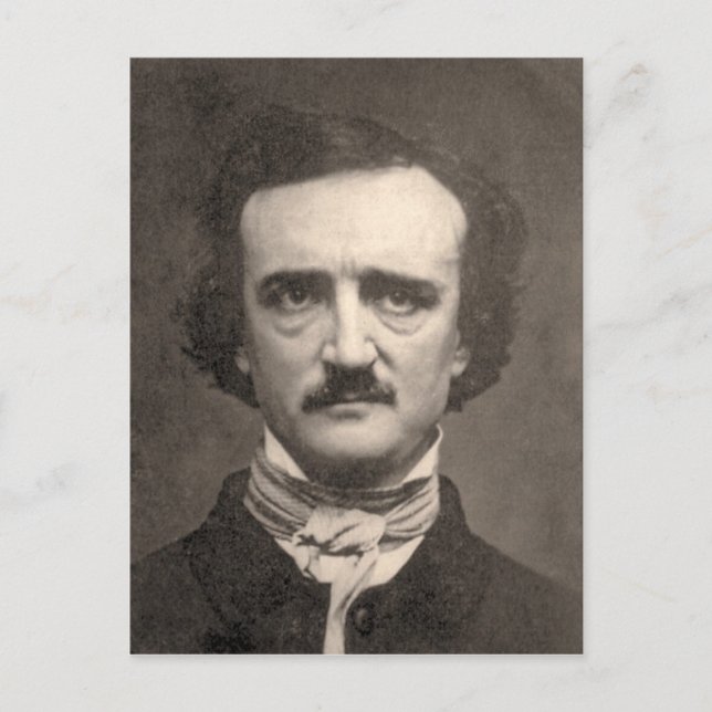 Edgar Allan Poe Vykort (Framsida)