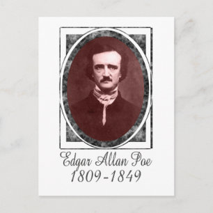 Edgar Allan Poe Vykort