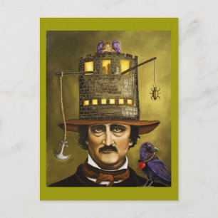 Edgar Allan Poe Vykort